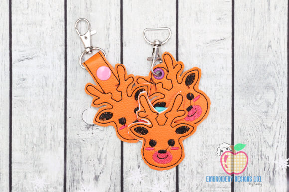 A Deer Buck Head Keyfob: Handcrafted Charm for Meaningful Gifts