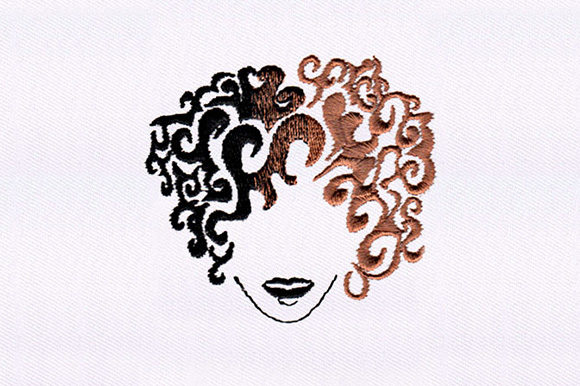 A Seasonal Stitching Review of Wavy Haired Girl Design