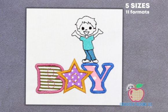 A Sweet Applique Design for Handmade Keepsakes