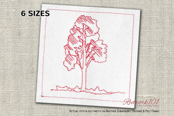 Birch Tree Redwork: A Designer's Review for Boutique Apparel