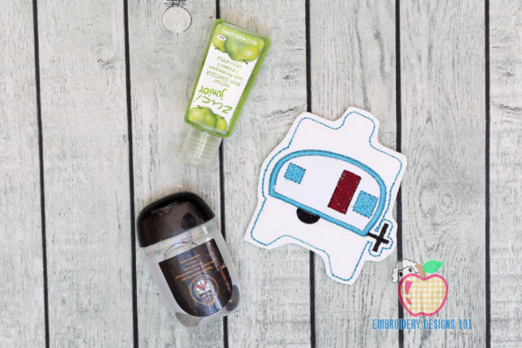 Camper Van Hand Sanitizer Holder Embroidery Review