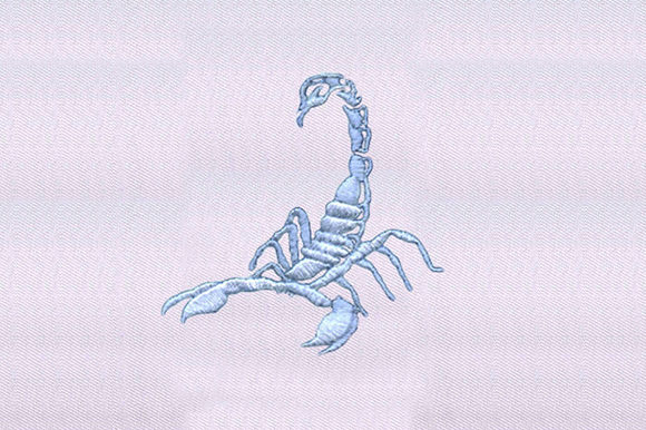 Venomous Scorpion Design: Boutique Apparel Embroidery Review